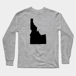 Idaho Black Long Sleeve T-Shirt